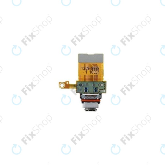 Sony Xperia XZ2 Compact - Priključek za polnjenje + Flex kabel - 1309-8693 Genuine Service Pack