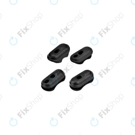 Xiaomi Mi Electric Scooter 1S, 2 M365, Essential, Pro, Pro 2 - komplet gumijastih nastavkov za kable (črn)