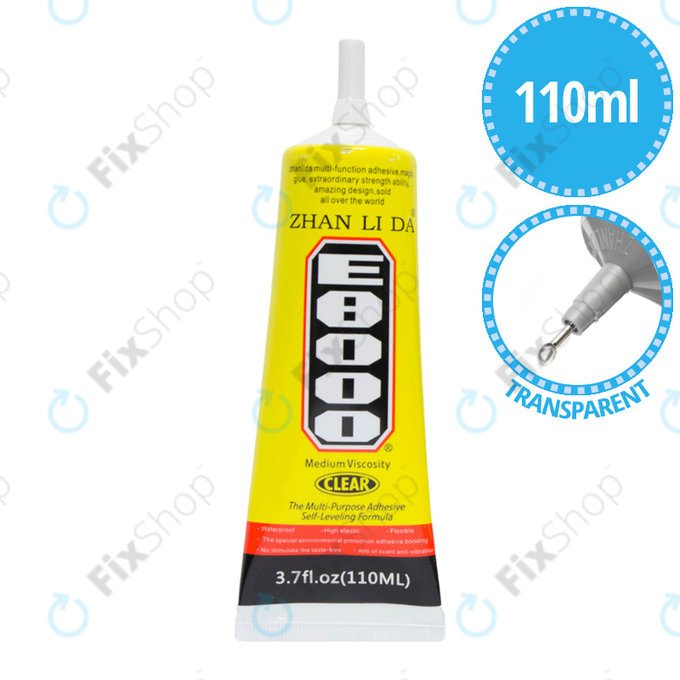 Adhesive lepilo E8000 - 110 ml (prozorno)