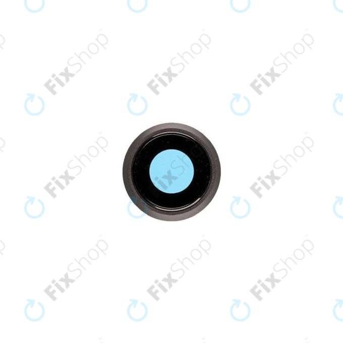 Apple iPhone 8, SE (2020), SE (2022) - okvir + steklo zadnje kamere (Space Grey, Black)