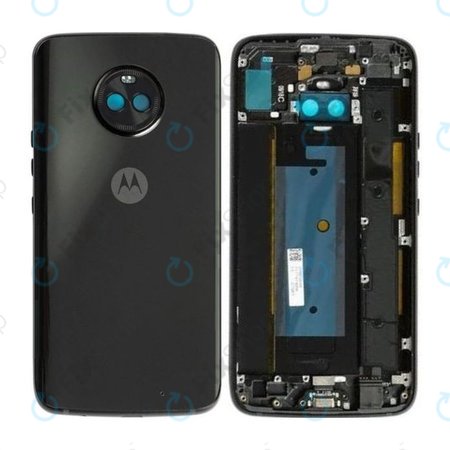 Motorola Moto X4 XT1900 - Pokrov baterije (Super Black) - 5S58C09155 Genuine Service Pack