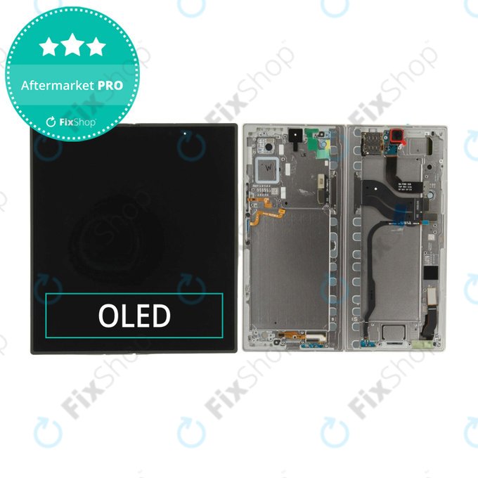 Samsung Galaxy Z Fold 7 F966B - LCD zaslon + steklo na dotik + okvir (Silver Shadow) OLED