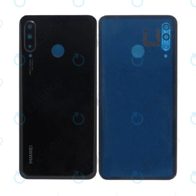 Pokrov baterije komplet za Huawei P30 Lite, Midnight Black