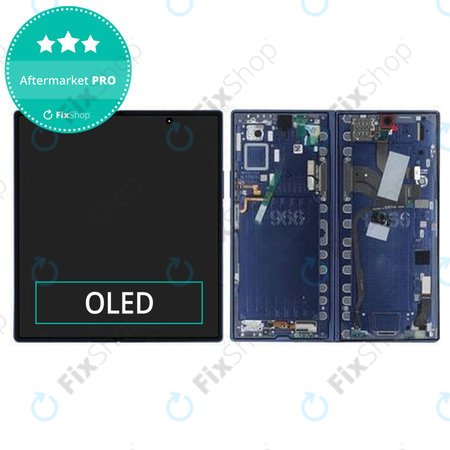 Samsung Galaxy Z Fold 7 F966B - LCD zaslon + steklo na dotik + okvir (Blue Shadow) OLED