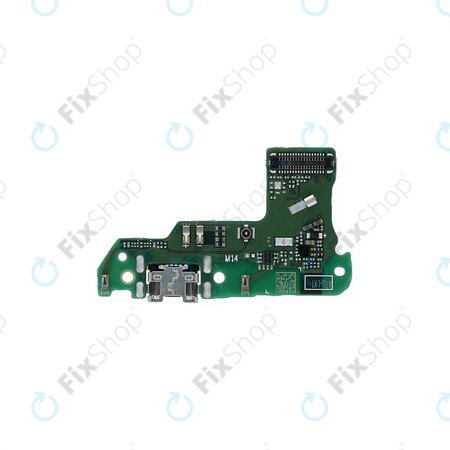 Huawei Y6 (2018), Y6 Prime (2018) ATU-L31 - PCB plošča konektorja za polnjenje - 02351WHT Genuine Service Pack