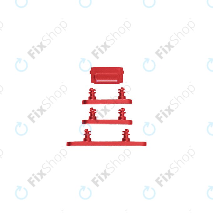 Apple iPhone 14 - Stranski gumbi (Red)