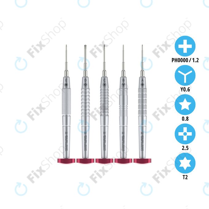 QianLi Mega-iDea 2D iFlying - set izvijačev 5v1