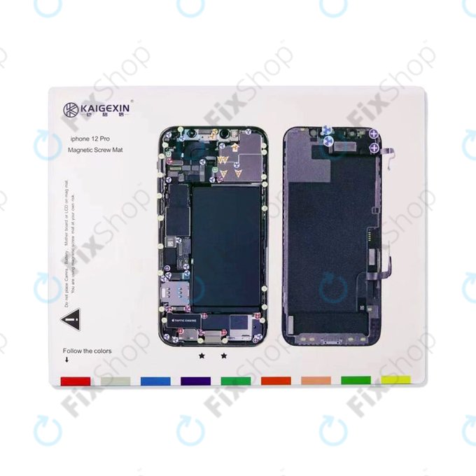 Magnetni organizator z vijaki s shemo (iPhone 12 Pro)