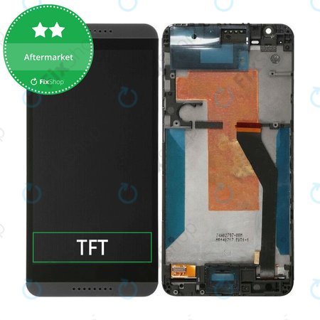 HTC Desire 820 - LCD zaslon + steklo na dotik + okvir (Grey) TFT