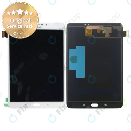 Samsung Galaxy Tab S2 8.0 WiFi T710 - LCD zaslon + steklo na dotik (belo) - GH97-17697B Genuine Service Pack