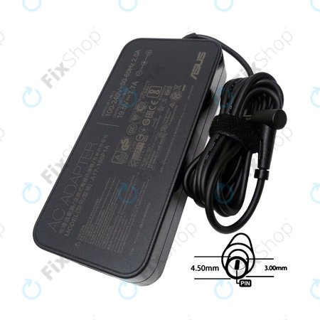 Polnilni adapter za Asus, B0A001-00080600, 150W, 19.5V, Genuine Service Pack