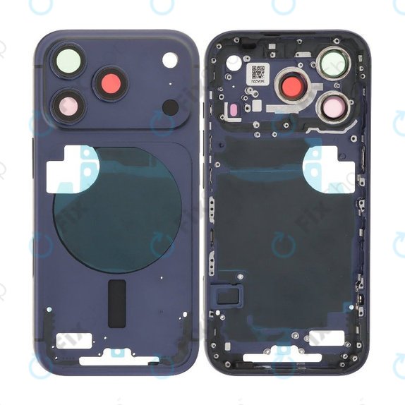 Zadnje ohišje za iPhone 17 Pro Max, Dark Blue
