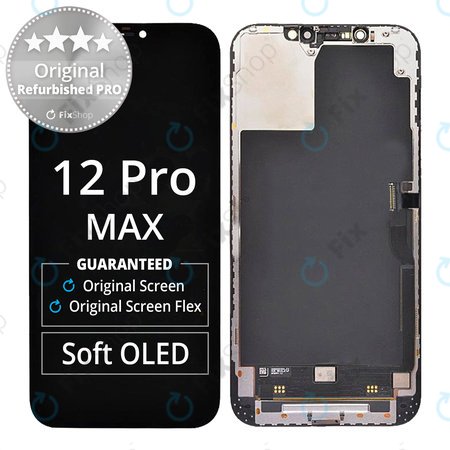 Apple iPhone 12 Pro Max - LCD zaslon + steklo na dotik + okvir Original Refurbished PRO