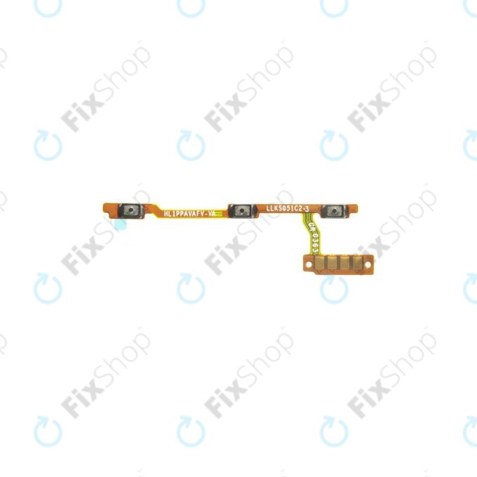 Huawei P Smart (2021) - Gumbi za vklop + glasnost Flex Cable - 97071AEC Genuine Service Pack