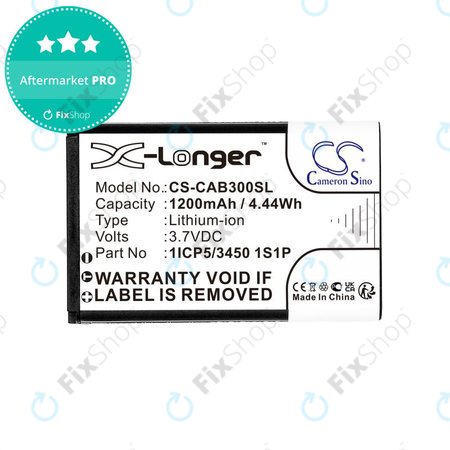 Baterija za Cat B30, 1200mAh, Li-Ion, 3.7V, 1ICP5/3450 1S1P, HQ