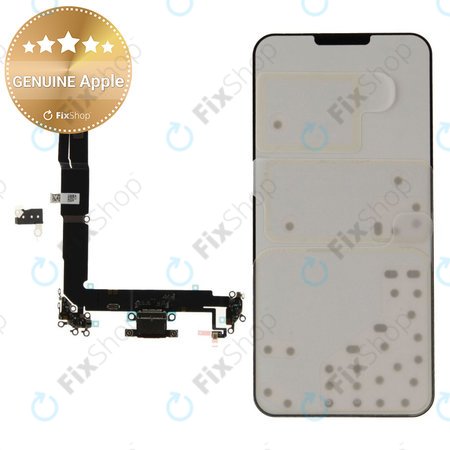 Priključek za polnjenje + Flex kabel za iPhone 16 Plus | Black | 923-11092 | Genuine Apple