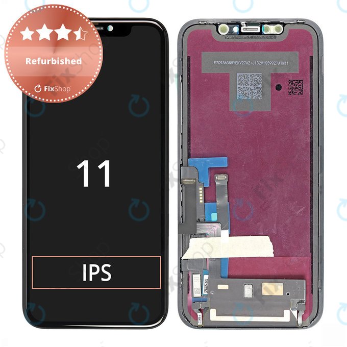 Apple iPhone 11 - LCD zaslon + steklo na dotik + okvir Refurbished