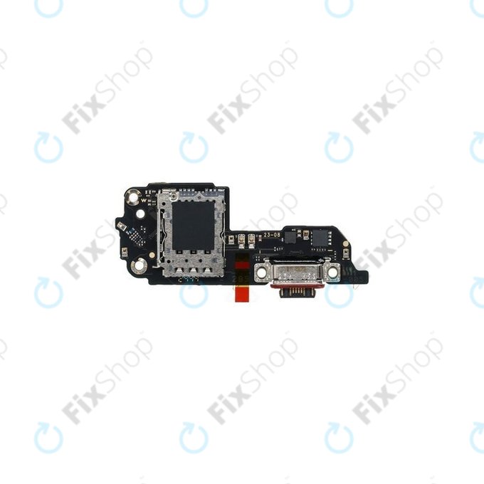 Xiaomi Redmi Note 14 Pro+ 5G 24094RAD4G - PCB plošča priključka za polnjenje + SIM Čítač - 5600200O16U00 Genuine Service Pack