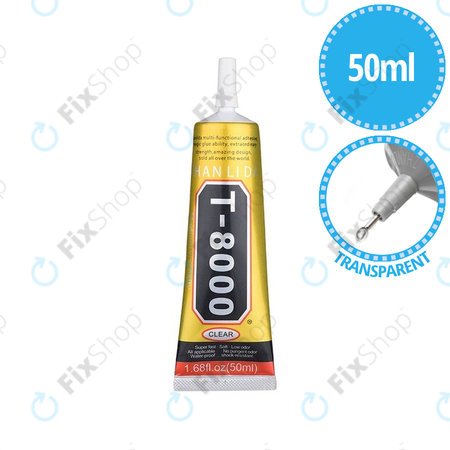 Adhesive lepilo T-8000 - 50 ml (prozorno)