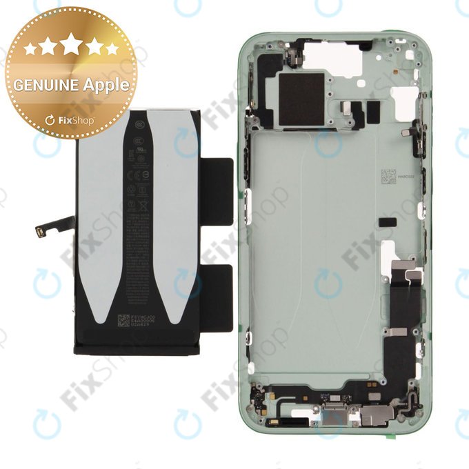 Srednji okvir z baterijo za iPhone 15 Plus | Green | ZD076-00678 | Genuine Apple