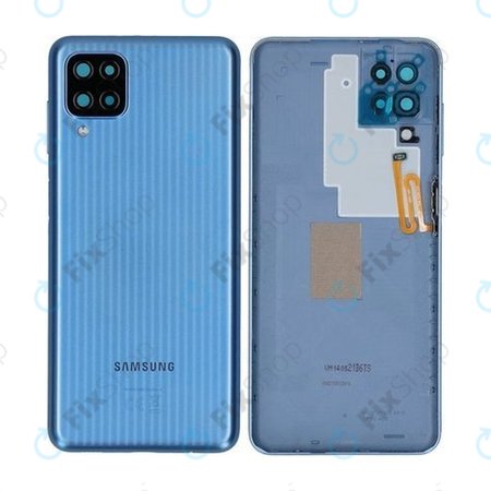 Samsung Galaxy M12 M127F - Pokrov baterije (Blue) - GH82-25046C Genuine Service Pack