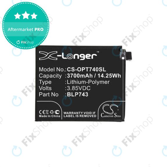 OnePlus 7T - Baterija BLP743 3700mAh HQ