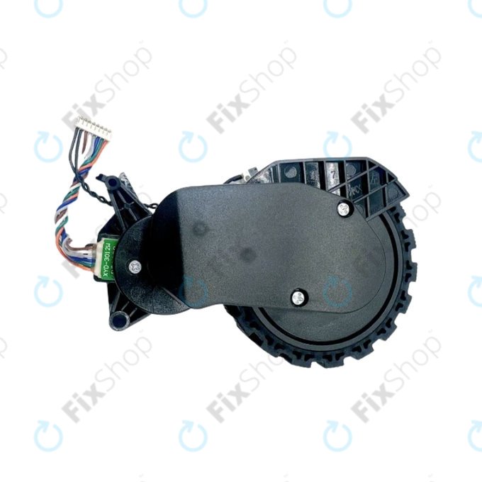 Xiaomi Robot Vacuum X20, S10, Dreame X30, X20, X10 Pro - Kolo z Motorjem (Levo) (Črna)