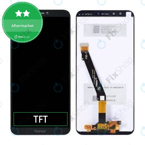 Huawei Honor 9 Lite - LCD zaslon + steklo na dotik (Midnight Black) TFT
