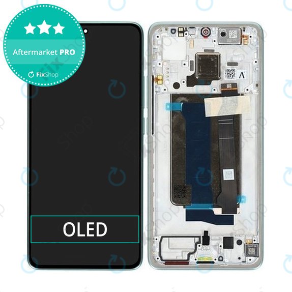 Xiaomi Poco X7 Pro - LCD zaslon + steklo na dotik + okvir (Green) OLED