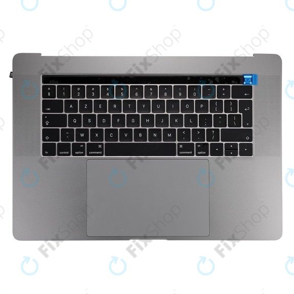 Apple MacBook Pro 15" A1707 (Late 2016 - Mid 2017) - Tipkovnica z zgornjim okvir + tipkovnica UK + mikrofon + trackpad + zvočniki (Space Gray)