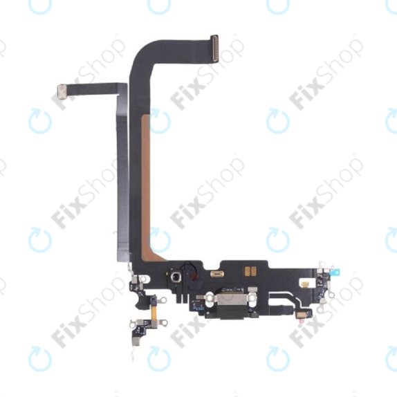 Apple iPhone 13 Pro Max - Konektor za polnjenje + Flex kabel (Graphite)