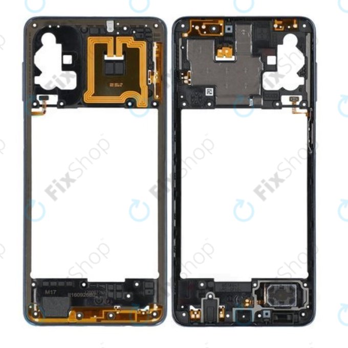 Samsung Galaxy M51 M515F - Srednji okvir (Celestial Black) - GH97-25354A Genuine Service Pack