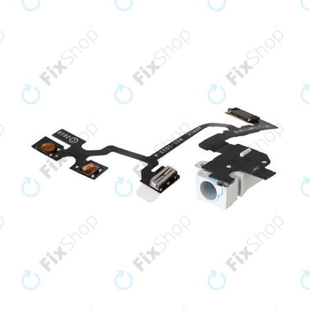 Apple iPhone 4 - Flex kabel s tipko za glasnost (White)