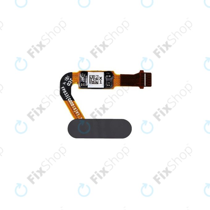 Huawei P20, Huawei P20 Pro - Home Button + Flex Cable (Black)