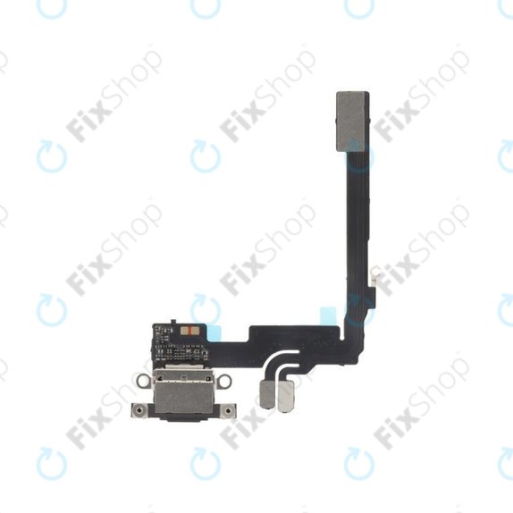 Apple iPhone 16 Pro - Priključek za polnjenje + Flex kabel (Black Titanium)