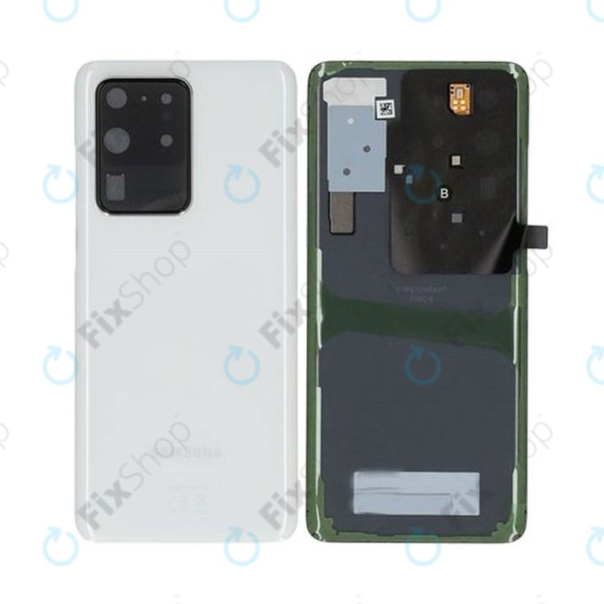 Samsung Galaxy S20 Ultra G988F - Pokrov baterije (Cloud White) - GH82-22217C Genuine Service Pack