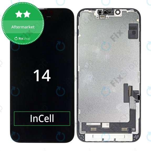 Apple iPhone 14 - LCD zaslon + steklo na dotik + okvir InCell HD+