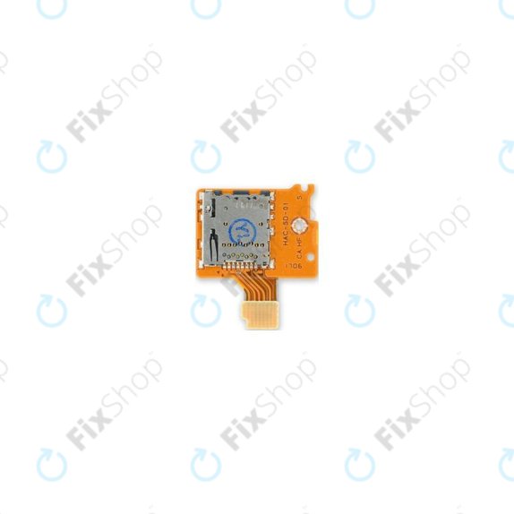 Nintendo Switch - tiskano vezje bralnika kartic SD