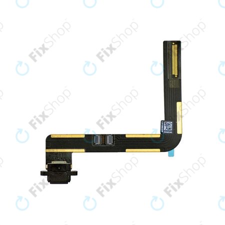 Apple iPad Air - Priključek za polnjenje + Flex kabel (Black)