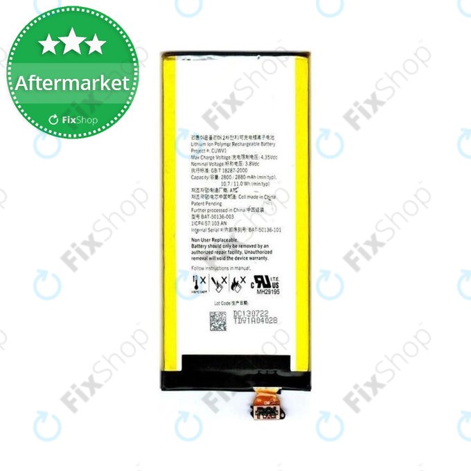 Blackberry Z30, Leap - Baterija BAT-50136-101 2880mAh