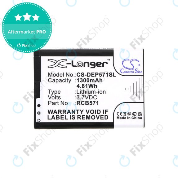CPA Halo 11 - Baterija RCB571 1300mAh HQ