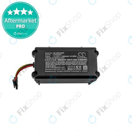 Cecotec Conga 1290, 1390, 1490, 1590 - Baterija CONG0003 Li-Ion 14.4V 3000mAh HQ