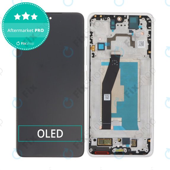 Xiaomi 14T 2406APNFAG - LCD zaslon + steklo na dotik + okvir (Titan Gray) OLED