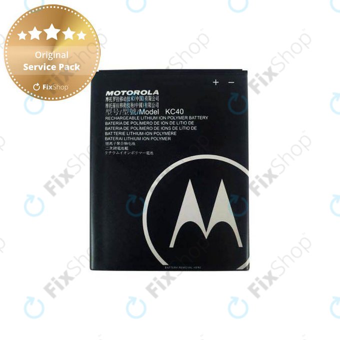 Motorola Moto E6 Plus, E6s - Baterija KC40 3000mAh - SB18C53772 Genuine Service Pack