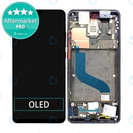 Xiaomi Mi A3 - LCD zaslon + steklo na dotik + okvir (Kind of Grey) OLED