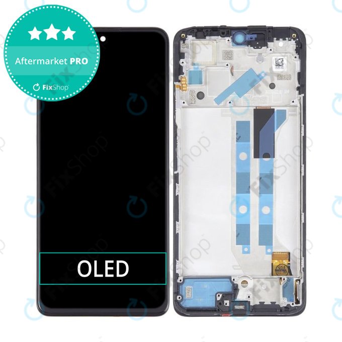 Xiaomi Redmi Note 12 Pro 4G 2209116AG - LCD zaslon + steklo na dotik + okvir OLED