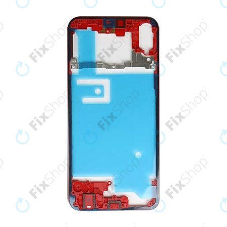 Huawei Honor 8X, 9X Lite - Zadnji plastični okvir (Red) - 02352EEQ Genuine Service Pack