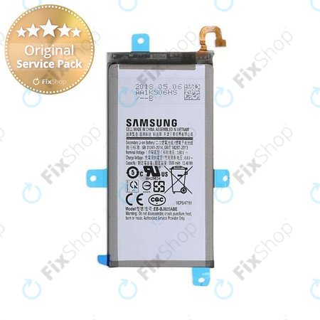 Samsung Galaxy A6 Plus A605 (2018) - Baterija EB-BJ805ABE 3500mAh - GH82-16480A Genuine Service Pack