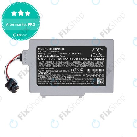 Baterija za Nintendo Wii U GamePad, 3200mAh, Li-Ion, 3.7V, WUP-001, HQ