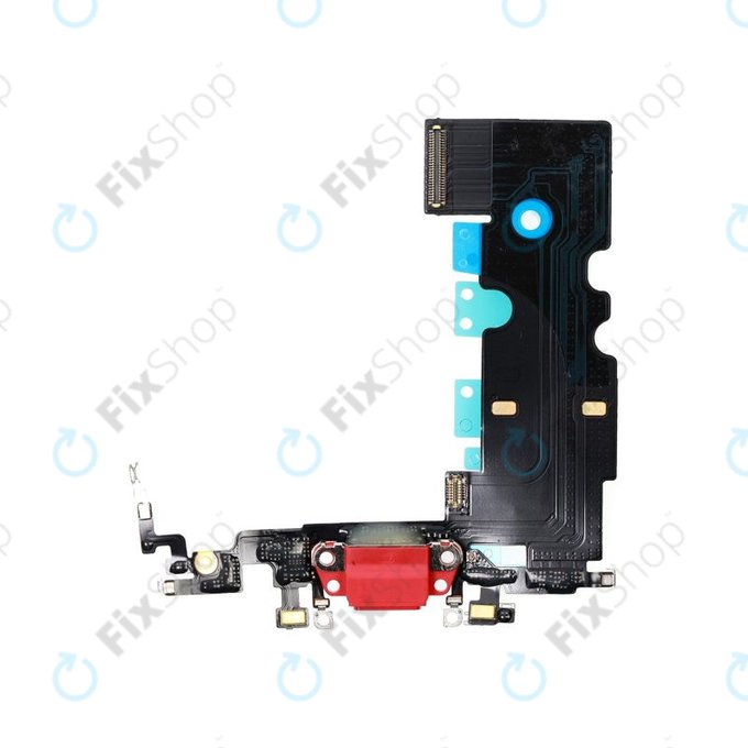 Apple iPhone SE (2nd Gen 2020) - Priključek za polnjenje + Flex kabel (Red)